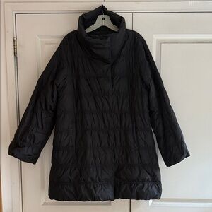 Eileen Fisher Black Puffer Jacket